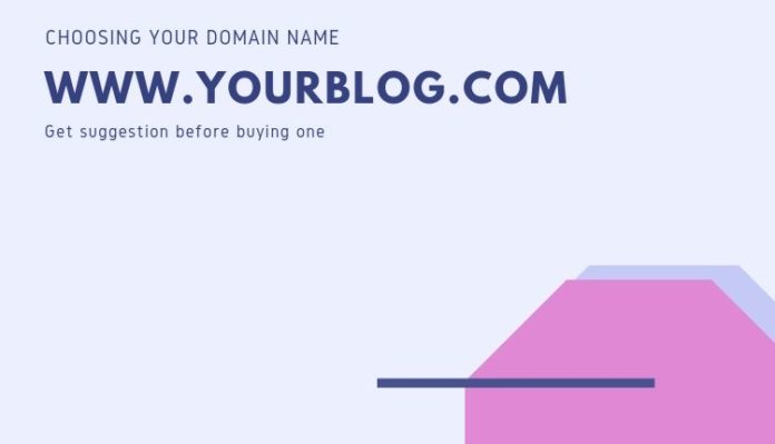 Choosing the best domain name for your blog