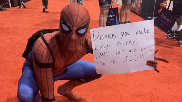 fans protesting spider-man's exit from the mcu