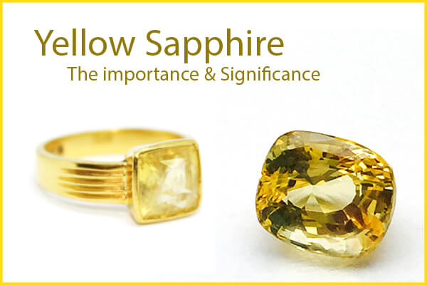 Significance of yellow sapphire